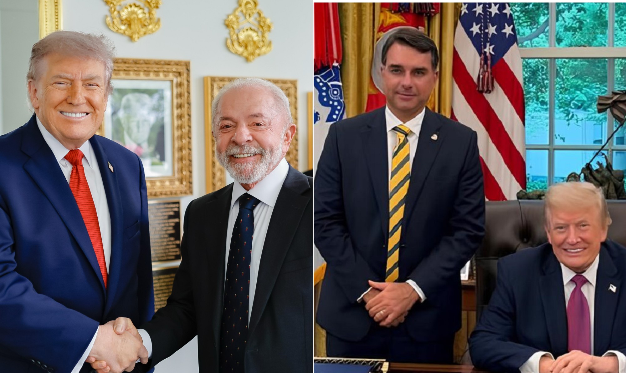 Maioria dos brasileiros diz que tarifas dos EUA favorecem Flávio Bolsonaro, mostra pesquisa