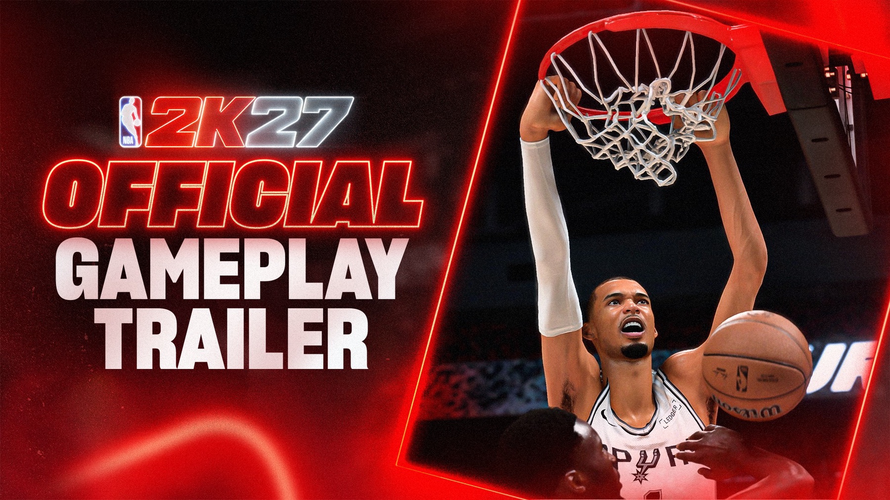 Trailer de NBA 2K27 revela medidor dinâmico de enterradas, defesa mais inteligente e casa de leilões entre plataformas