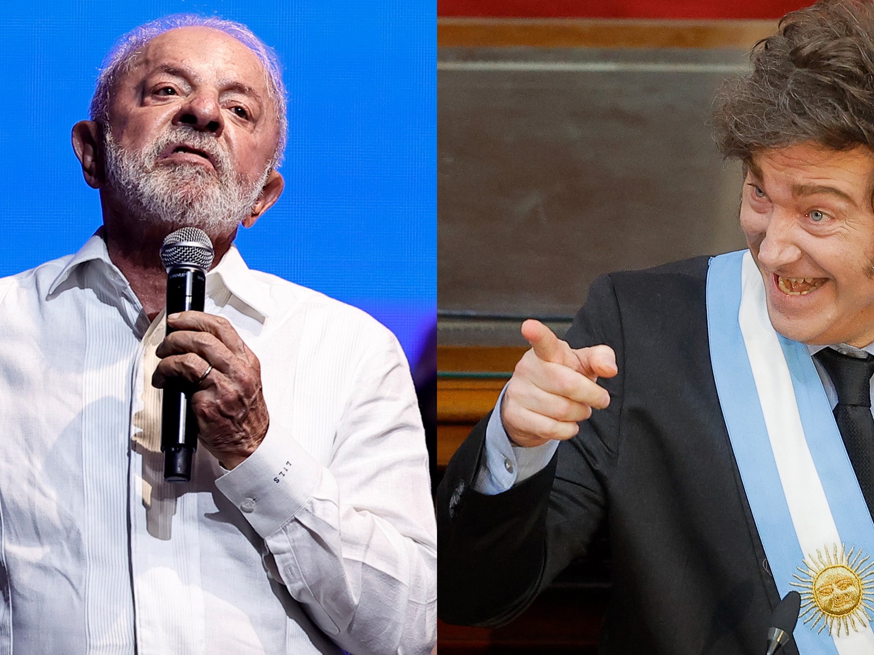 Ruído diplomático entre Argentina e Brasil diminui após insultos de Milei em evento em São Paulo